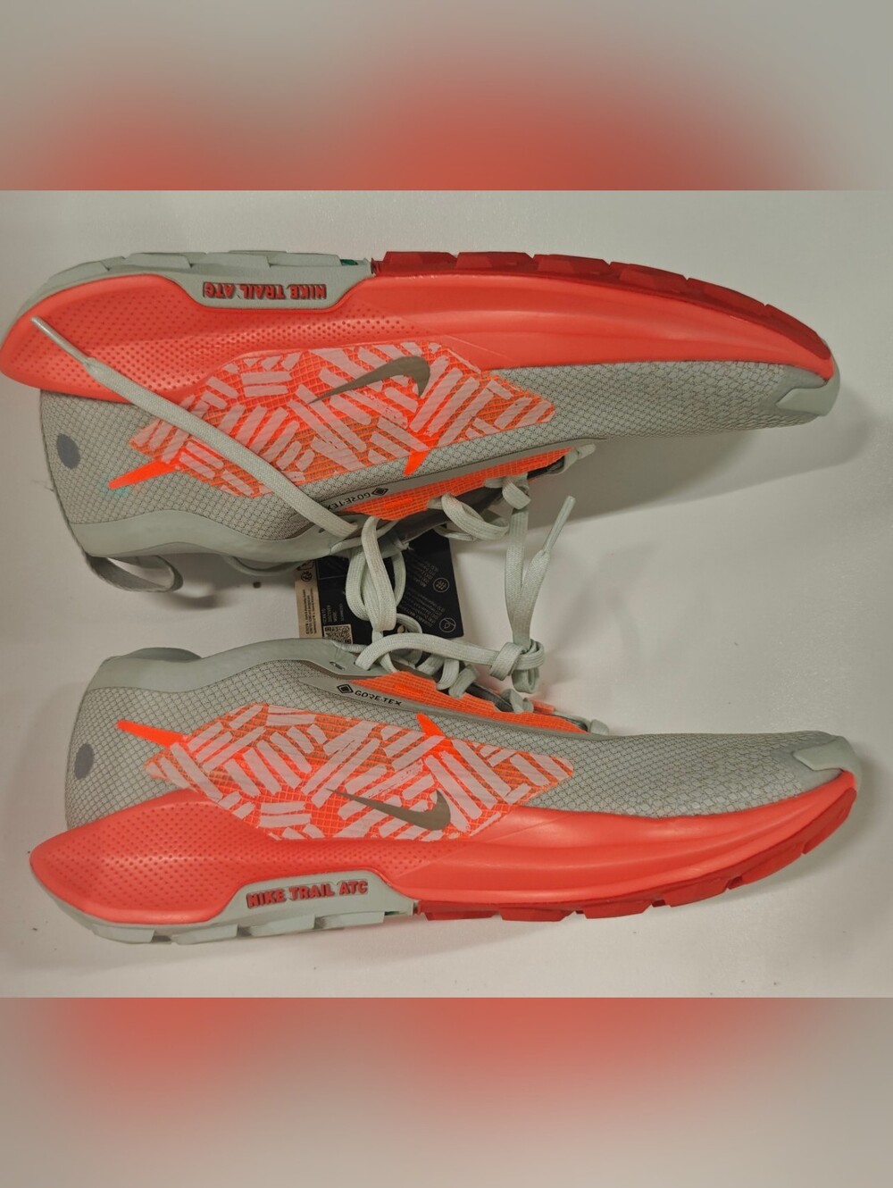 Nike Pegasus Trail 5 Gore-Tex Light Silver FQ0908-004 Women’s Size 9 - Picture 3 of 10